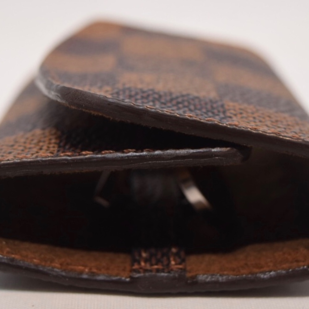 Louis Vuitton Cufflinks w/Damier Ebene Case - Picture 4 of 8